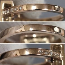 画像6: K18PGダイヤモンドリング D0.581 5.0g #11.5 鑑別書 (6)