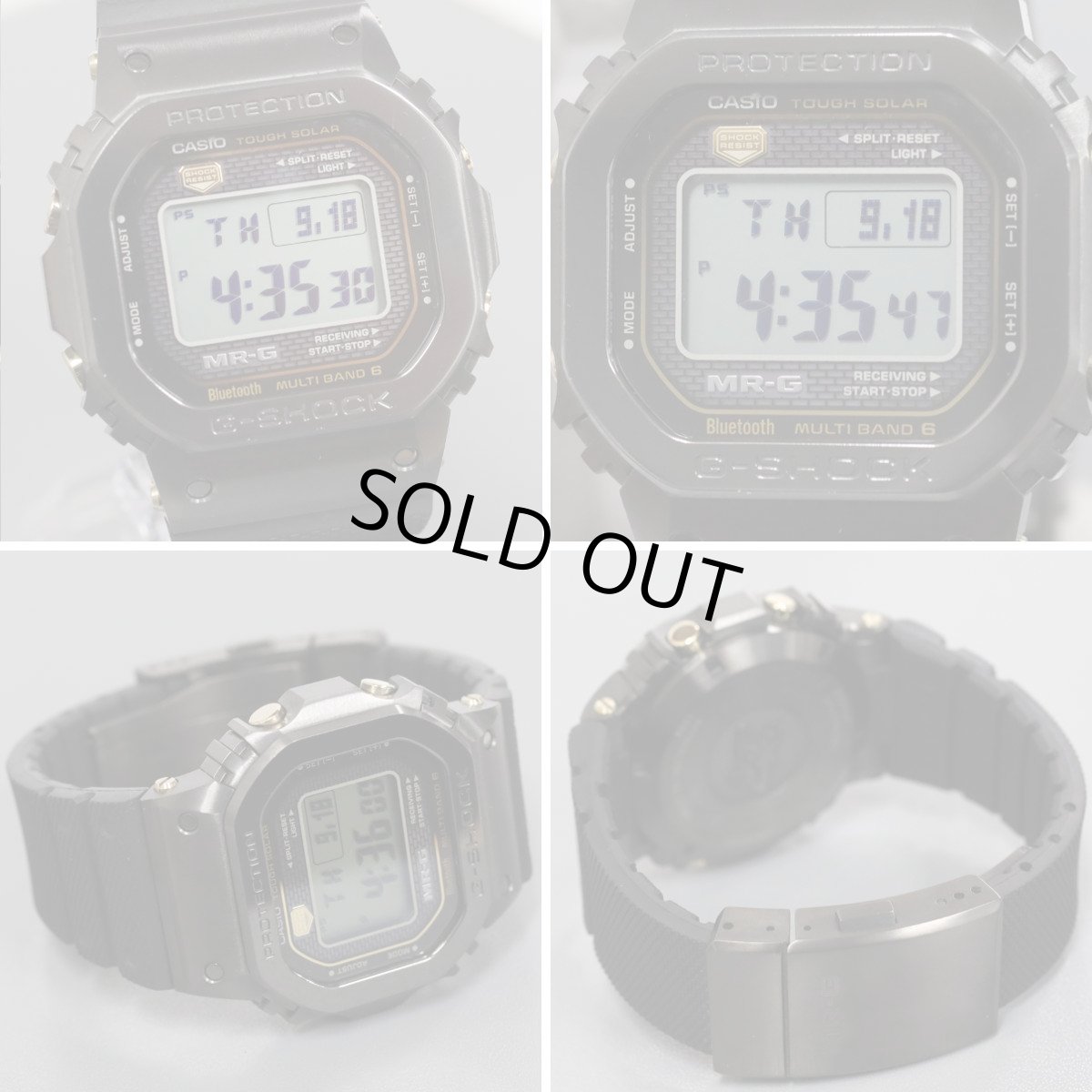 画像2: カシオ G-SHOCK MR-G B5000シリーズ(MRG-B5000R-1JR) (2)