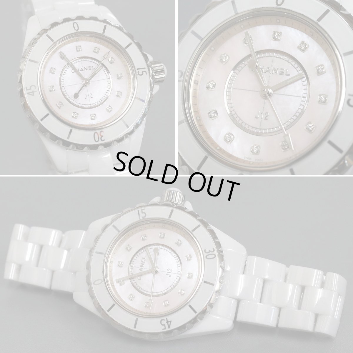 画像2: シャネル J12 12PD ピンクシェル(H5513)世界限定1,200本 (2)