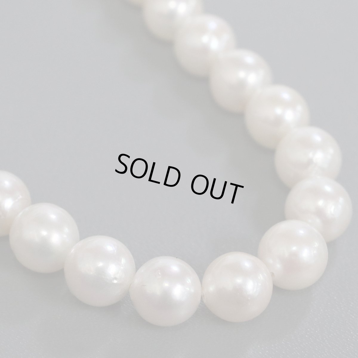 画像5: パールネックレス シルバー金具 8.5-9.0mm 41cm (5)