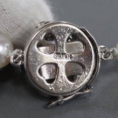 画像10: パールネックレス シルバー金具 7.0-7.5mm 61cm (10)