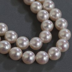 画像4: パールネックレス シルバー金具 7.0-7.5mm 61cm (4)