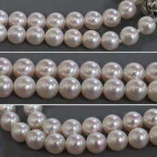 画像6: パールネックレス シルバー金具 7.0-7.5mm 61cm (6)