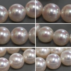 画像7: パールネックレス シルバー金具 7.0-7.5mm 61cm (7)