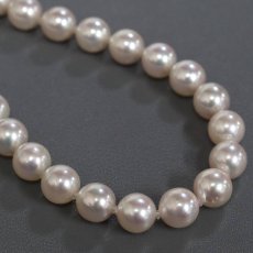 画像3: パールネックレス シルバー925金具 7.5-7.8mm 43cm (3)