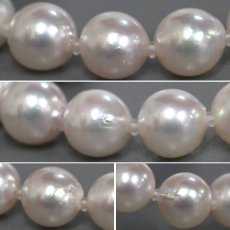 画像7: パールネックレス シルバー925金具 7.5-7.8mm 43cm (7)
