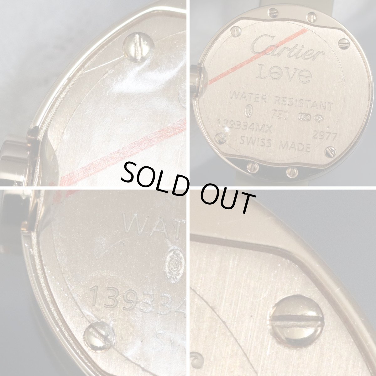 画像5: ラブウォッチ 750PG 3PD(WE801131)保証書 (5)