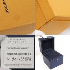 画像10: ルイ・ヴィトン タンブール スリム 11Pダイヤモンド(QA145Z)ブラック文字盤 Qz (10)