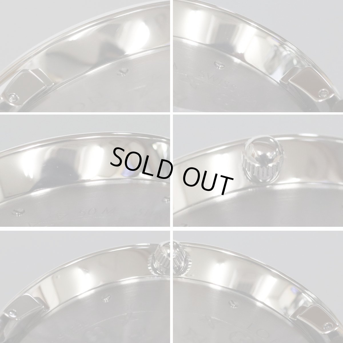 画像5: ルイ・ヴィトン タンブール スリム 11Pダイヤモンド(QA145Z)ブラック文字盤 Qz (5)