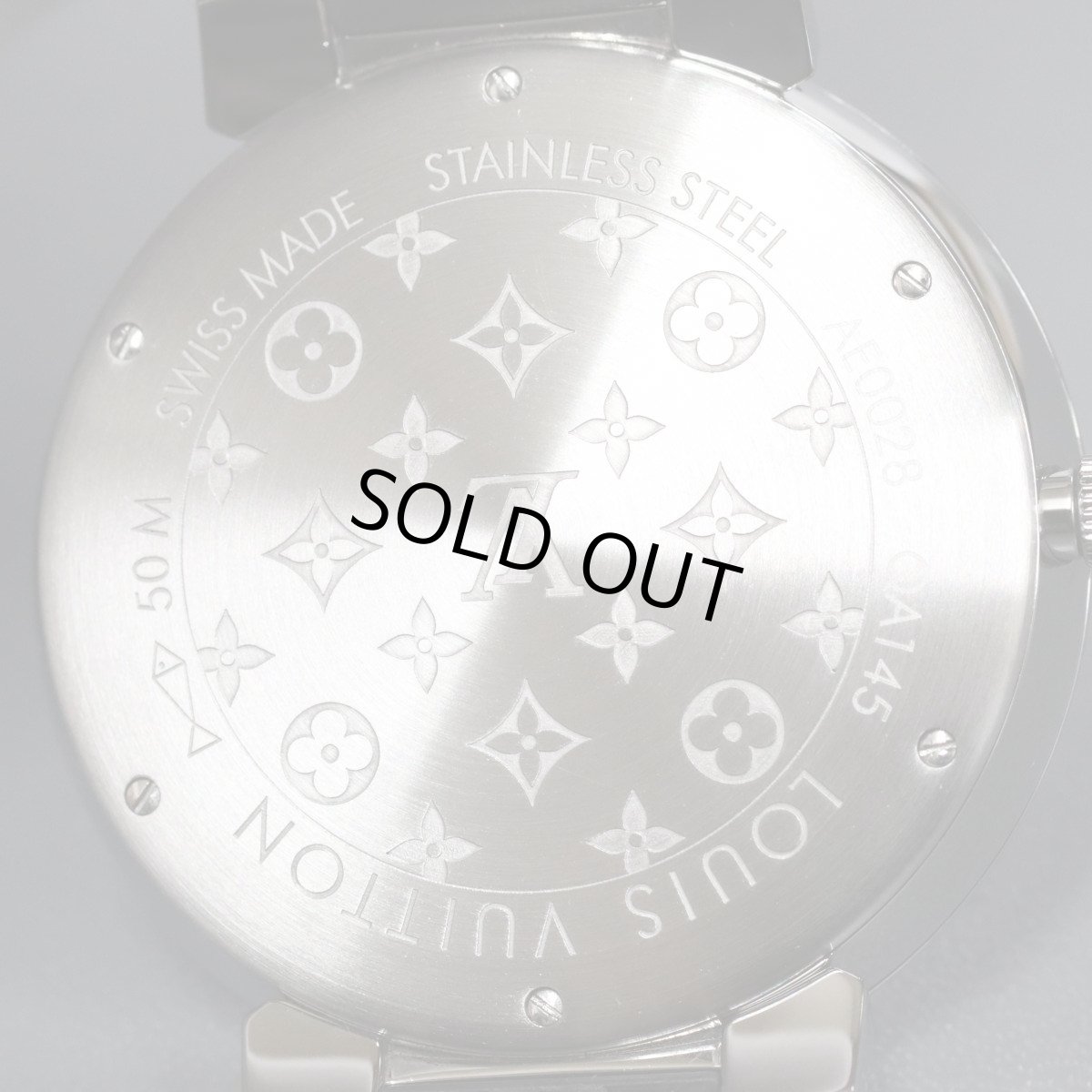 画像6: ルイ・ヴィトン タンブール スリム 11Pダイヤモンド(QA145Z)ブラック文字盤 Qz (6)