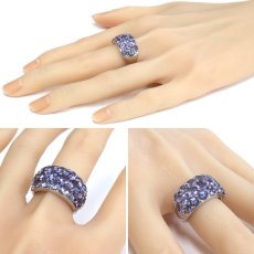 画像10: K18WGタンザナイトリング TZ6.30 9.3g #16 (10)