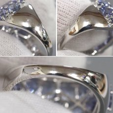 画像6: K18WGタンザナイトリング TZ6.30 9.3g #16 (6)