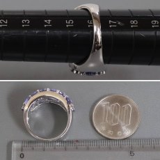 画像8: K18WGタンザナイトリング TZ6.30 9.3g #16 (8)