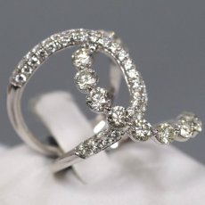 画像2: 750ダイヤモンドリング D2.00 5.4g #11 鑑別書 (2)