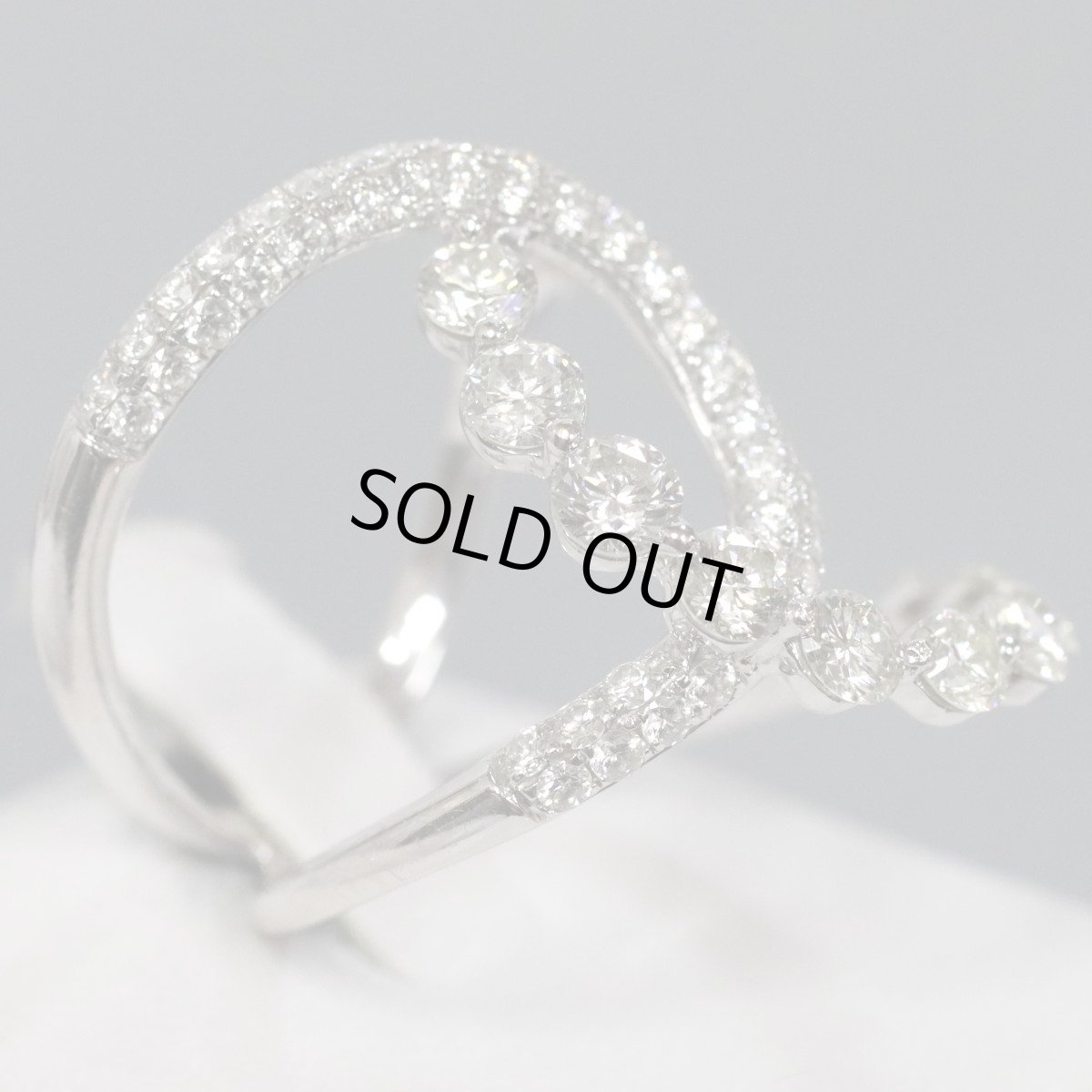 画像3: 750ダイヤモンドリング D2.00 5.4g #11 鑑別書 (3)