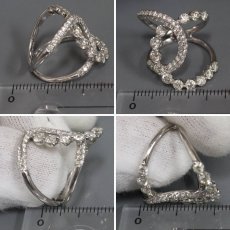 画像8: 750ダイヤモンドリング D2.00 5.4g #11 鑑別書 (8)