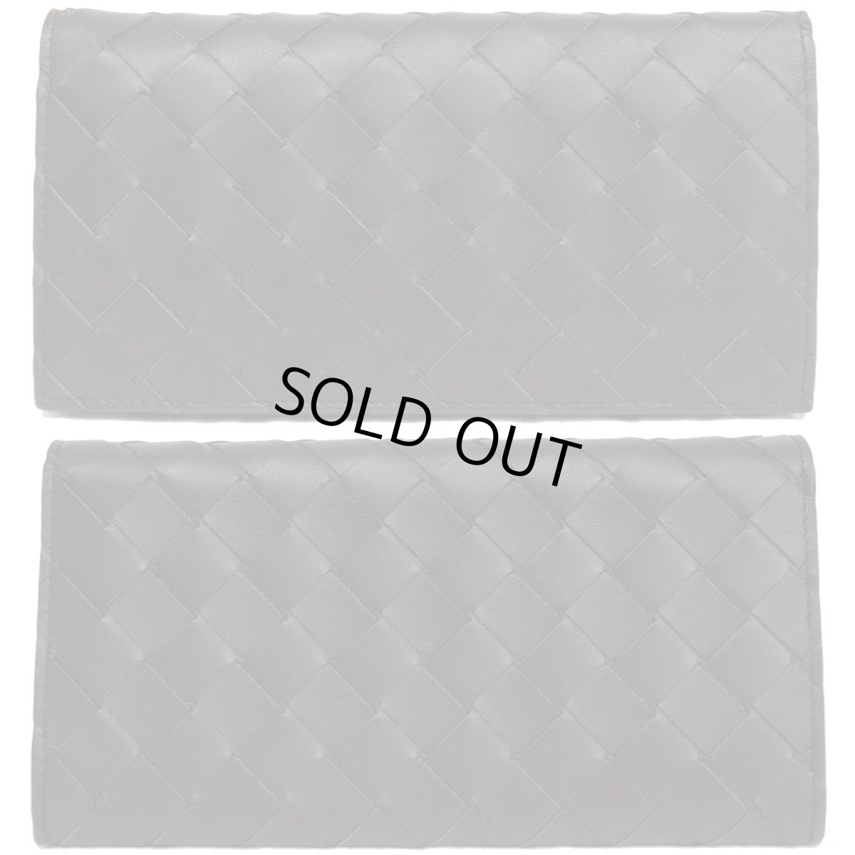 画像1: ボッテガ・ヴェネタ イントレチャート 長財布 二つ折り (1)