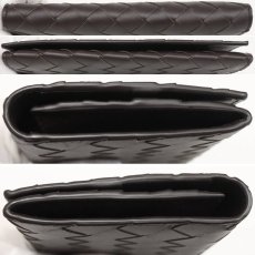 画像3: ボッテガ・ヴェネタ イントレチャート 長財布 二つ折り (3)