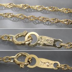 画像7: K18アメジストダイヤモンドペンダント AM6.35 D0.27 6.3g 42cm (7)