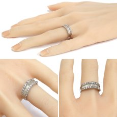 画像10: Pt900ダイヤモンドリング D1.00 3.7g #11.5 (10)