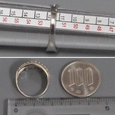 画像8: Pt900ダイヤモンドリング D1.00 3.7g #11.5 (8)