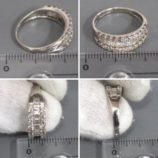 画像9: Pt900ダイヤモンドリング D1.00 3.7g #11.5 (9)