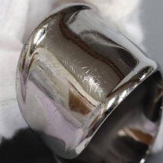 画像3: エルサ・ペレッティ スモール ボーン カフ バングル ルテニウム 右手用 68.3g (3)