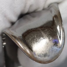 画像5: エルサ・ペレッティ スモール ボーン カフ バングル ルテニウム 右手用 68.3g (5)