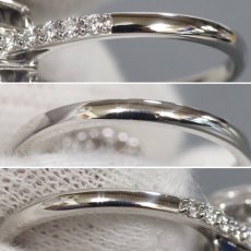 画像6: Pt900コーンフラワーブルーサファイアダイヤモンドリング S2.98 D1.00 7.5g #12.5 AIGS鑑別書 (6)