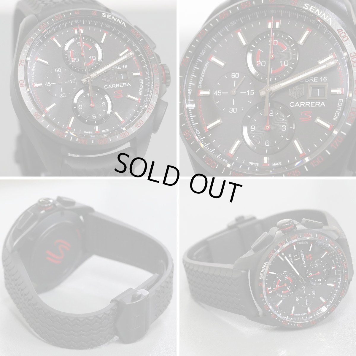 画像2: カレラ キャリバー16 クロノグラフ セナ限定(CBB2080.FT6042) (2)