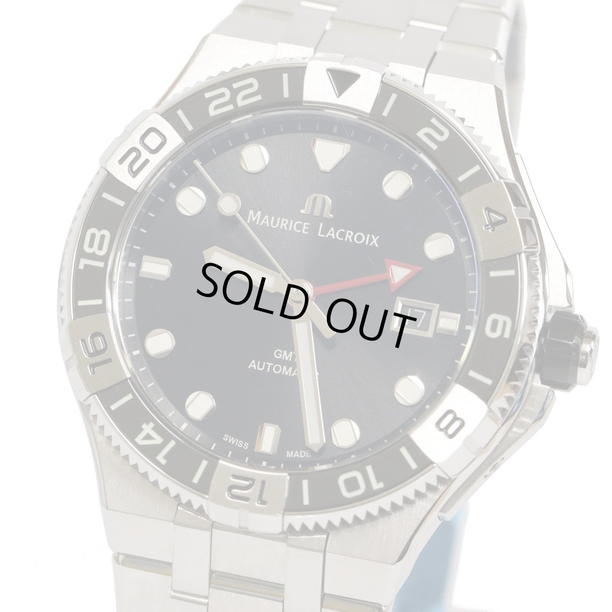 画像1: モーリス・ラクロア アイコン ベンチュラー GMT(AI6158-SS00F-330-A) (1)