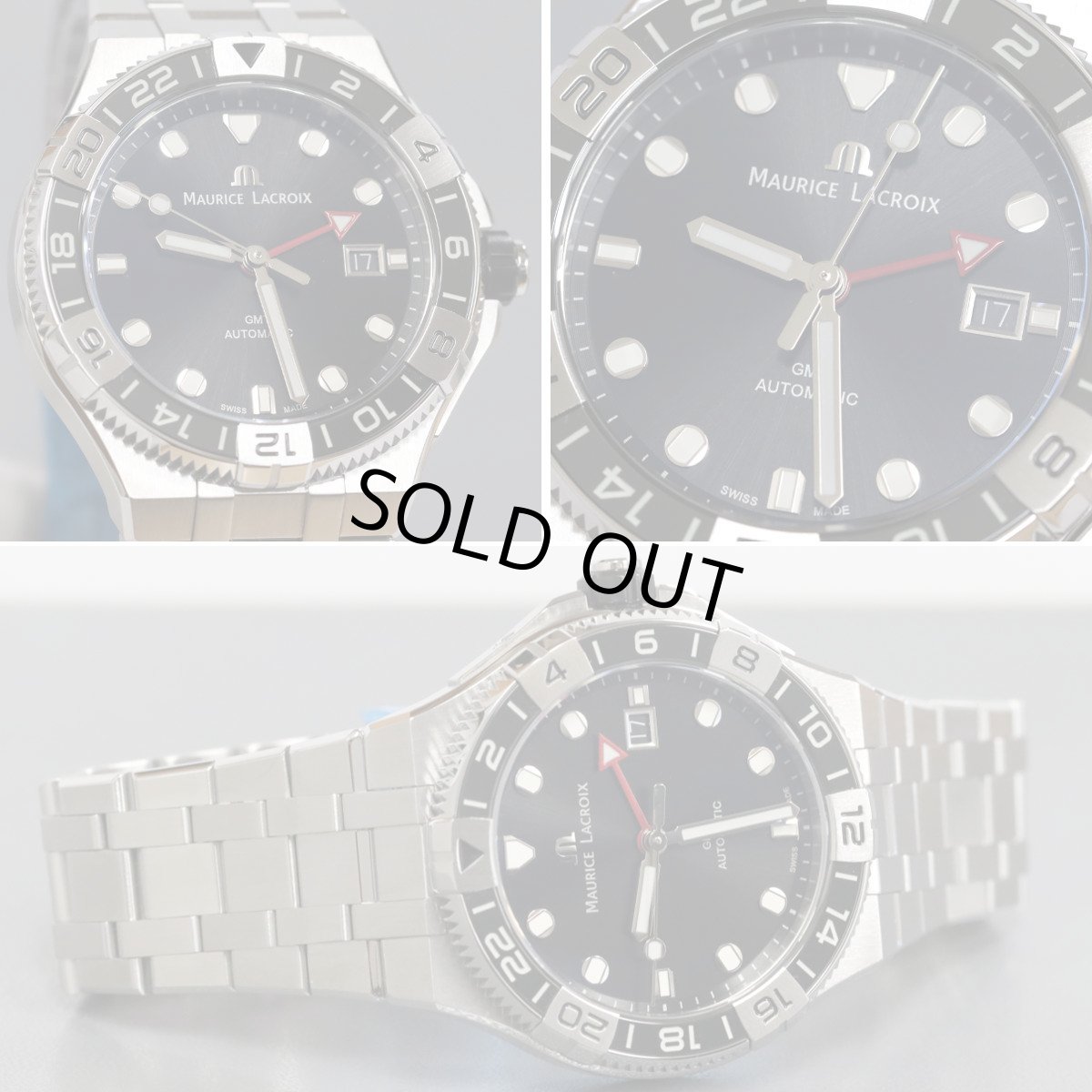 画像2: モーリス・ラクロア アイコン ベンチュラー GMT(AI6158-SS00F-330-A) (2)