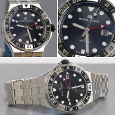 画像2: モーリス・ラクロア アイコン ベンチュラー GMT(AI6158-SS00F-330-A) (2)