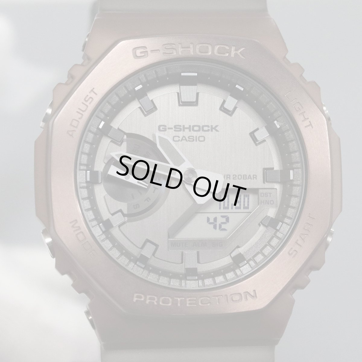 画像2: カシオ G-SHOCK MIDNIGHT FOGシリーズ(GM-2100MF-5AJF) (2)