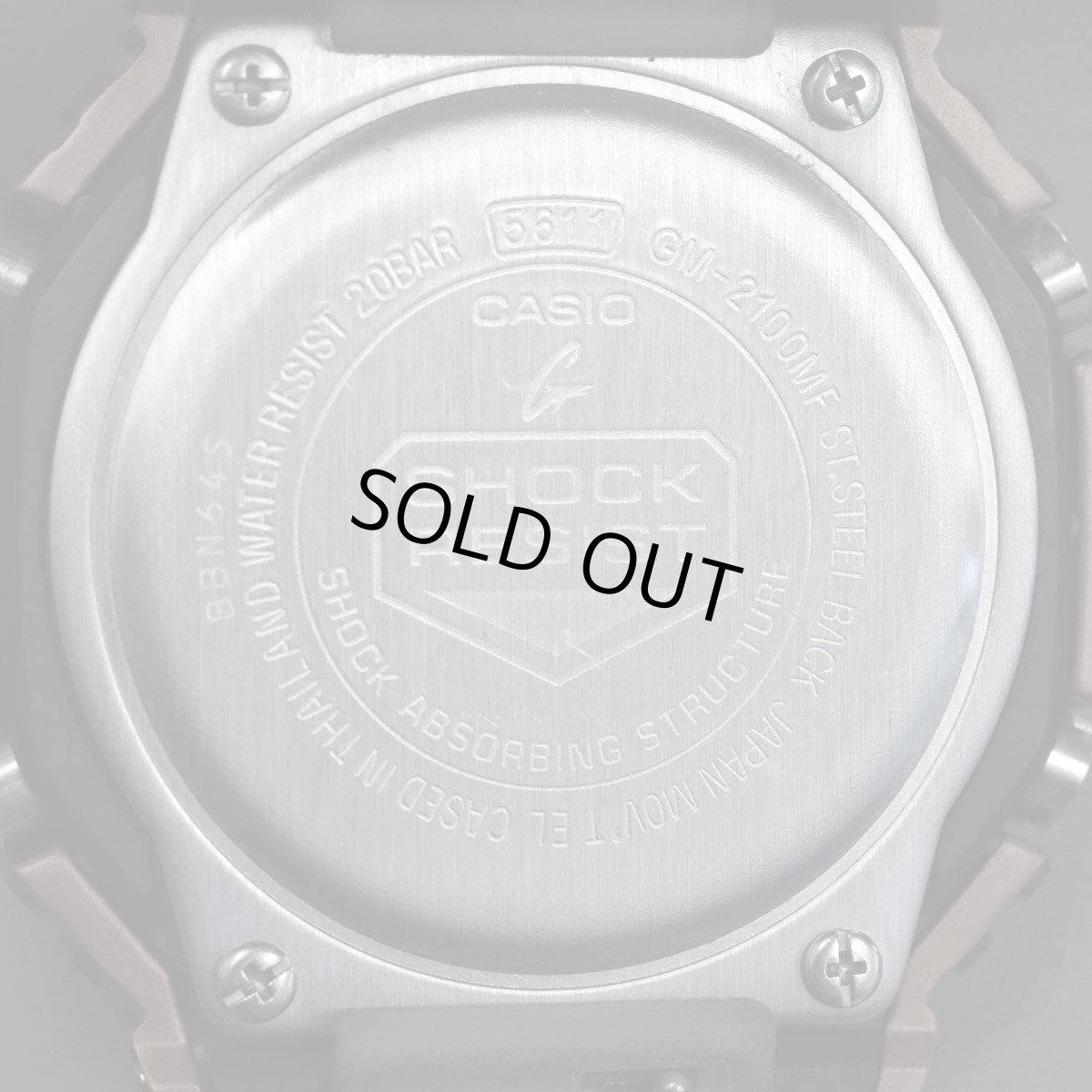 画像7: カシオ G-SHOCK MIDNIGHT FOGシリーズ(GM-2100MF-5AJF) (7)