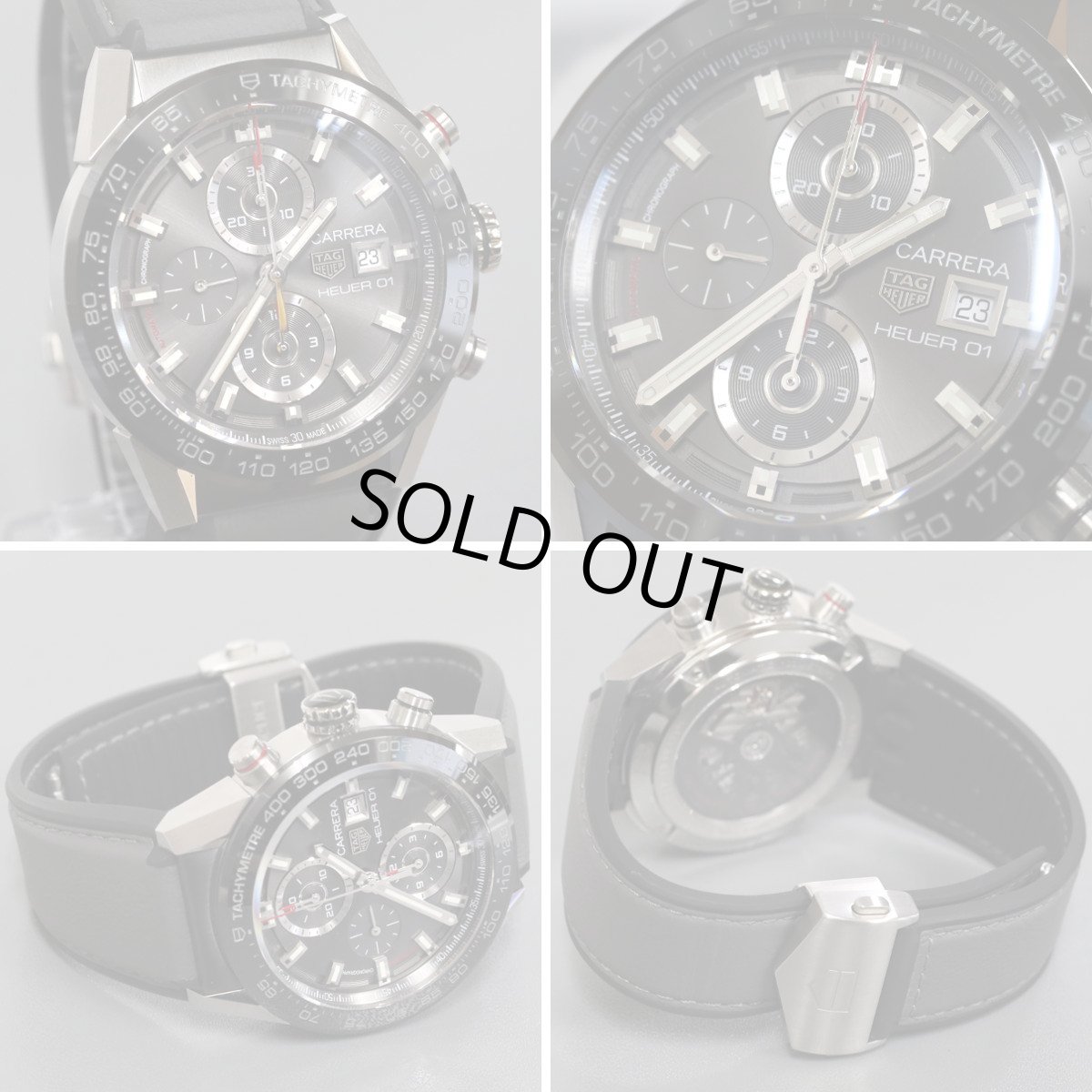 画像2: カレラ キャリバー ホイヤー01(CAR201W.FT6095) (2)