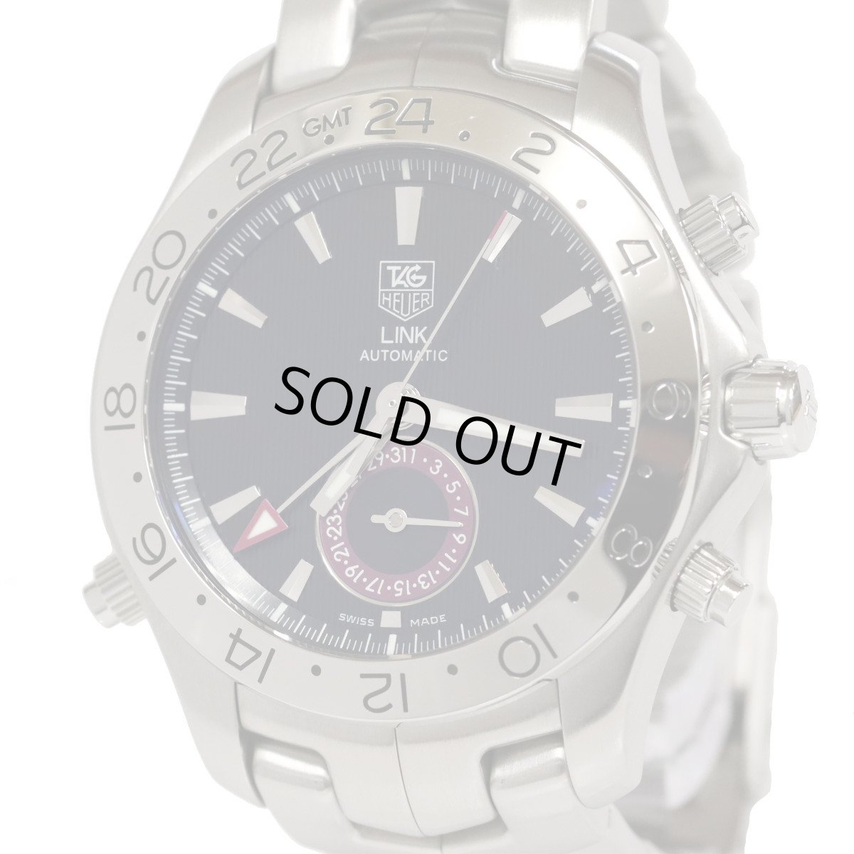 画像1: リンク GMT(WJF2115.BA0587)ブラック文字盤 自動巻き (1)