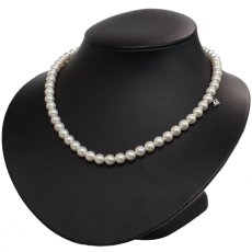画像1: ミキモト パールネックレス シルバー金具 7.0-7.5mm 42cm (1)