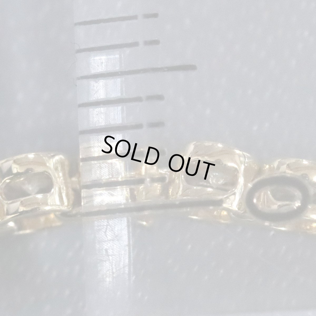 画像7: K18ダイヤモンドテニスブレスレット D1.00 8.4g 18.5cm (7)