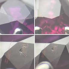 画像5: Pt900ダイヤモンド非加熱ピジョンブラッドルビーリング R0.62 D0.30 5.4g #13 AIGS鑑別書 (5)