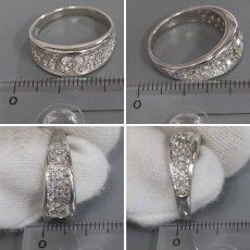画像9: Pt900ダイヤモンドリング D0.52 D0.52 6.8g #14 (9)