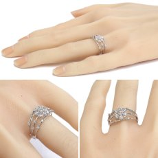 画像10: K18WGダイヤモンドリング D0.25 2.7g #13 (10)