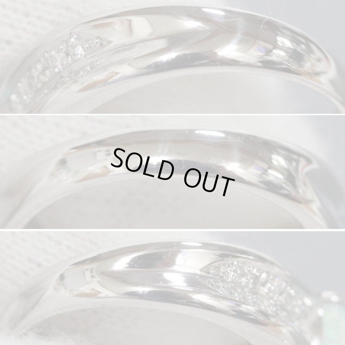 画像6: Pt900オパールダイヤモンドリング O0.86 D0.20 9.2g #10 (6)