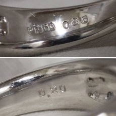 画像7: Pt900オパールダイヤモンドリング O0.86 D0.20 9.2g #10 (7)