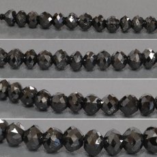 画像4: K14WGブラックダイヤモンドネックレス BkD100.45 21.1g AJ付43-48.5cm (4)