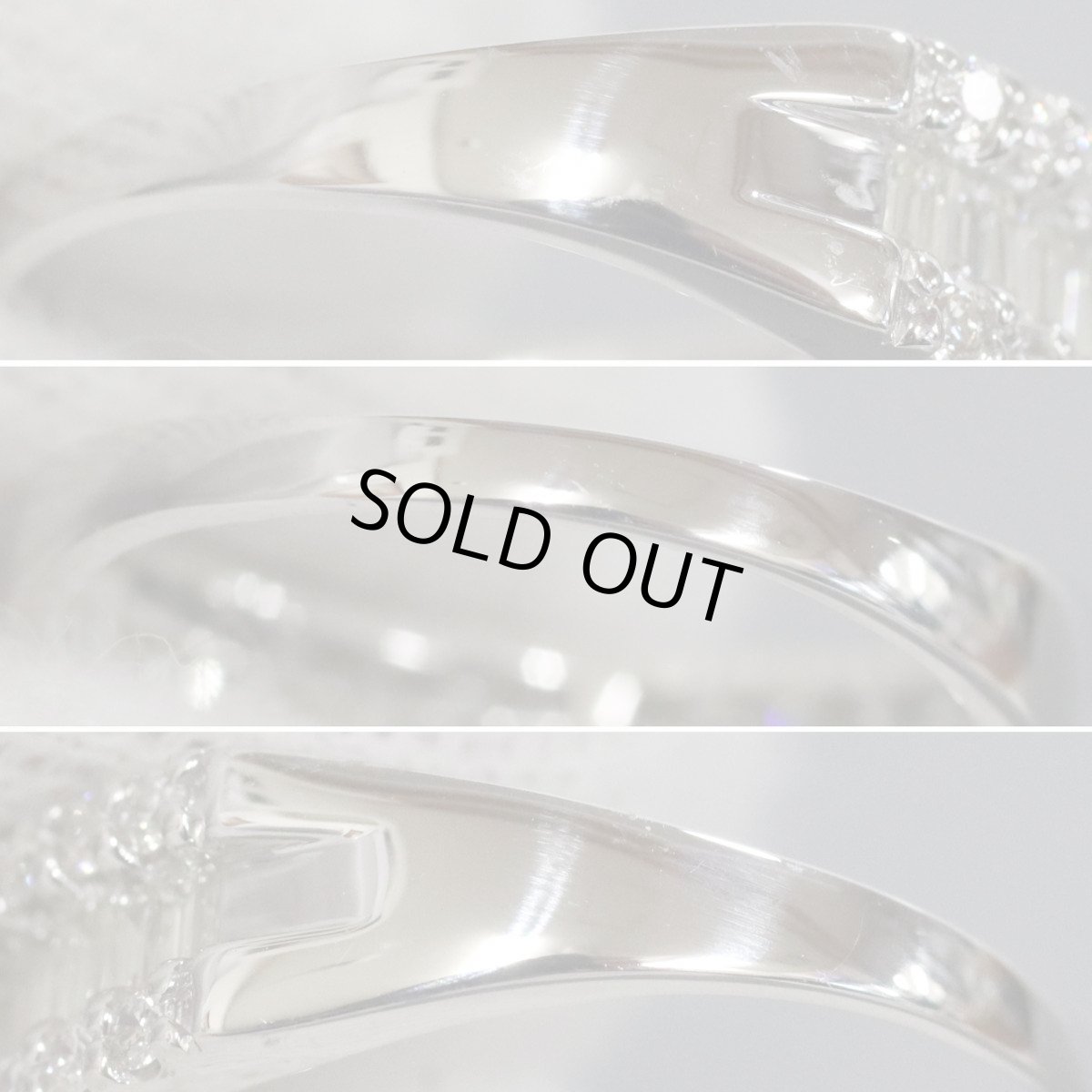 画像6: Pt950ダイヤモンドリング D1.00 4.0g #12 (6)