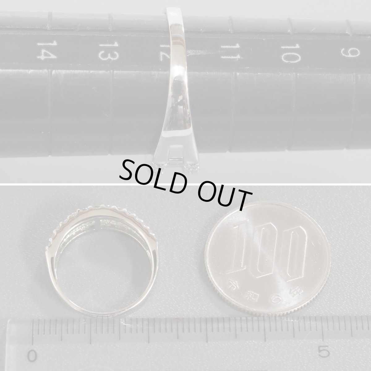 画像8: Pt950ダイヤモンドリング D1.00 4.0g #12 (8)