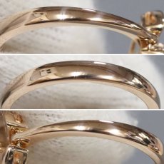 画像6: 750PGフィオレヴァー ダイヤモンドリング(355312)D0.10 3.7g #14(#54)内外箱 保証書 鑑定書 (6)