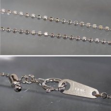 画像7: K18WGピンクサファイアダイヤモンドネックレス PS0.58 D0.22 4.5g AJ付45cm (7)