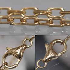 画像6: 750PGロゴドゥーブルCダイヤモンドネックレス(B7219200)4.0g 42cm 内外箱 保証書 (6)